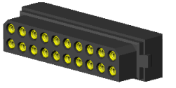 Nicomatic 202S14板對(duì)線連接器